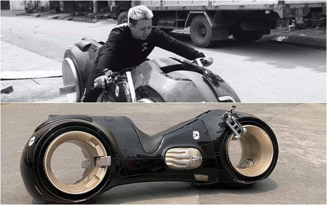Danh tính biker nổi tiếng ‘cưỡi’ siêu mô tô Tron Light Cycle 2,7 tỉ đồng vi vu trên đường phố Hà Nội Ảnh 2