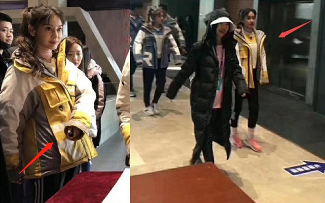 Angelababy lộ vòng eo to bất thường trong loạt ảnh hậu trường 'Keep Running'? Ảnh 2