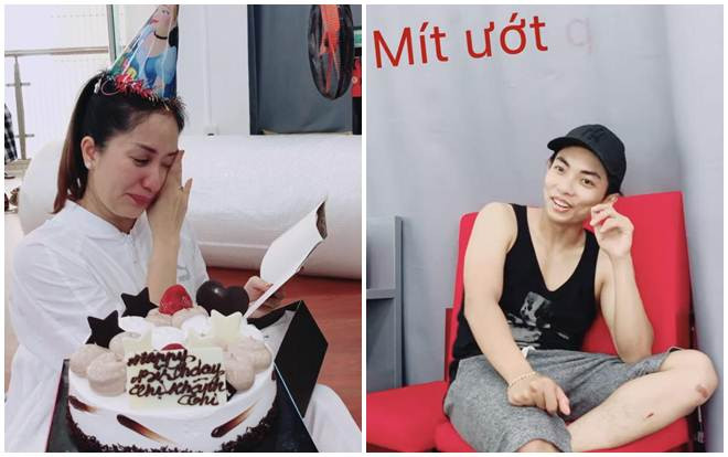 Khánh Thi rưng rưng bật khóc khi được chồng Phan Hiển tổ chức sinh nhật Ảnh 2