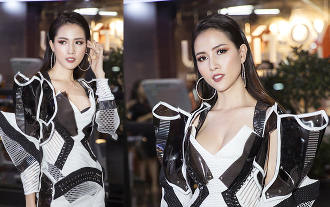 Phan Thị Mơ như mỹ nhân ngoài hành tinh vì chiếc váy vừa độc lạ vừa táo bạo Ảnh 2