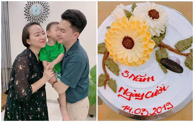 Kỉ niệm 3 năm đám cưới, vợ Nam Cường lộ bụng bầu 6 tháng Ảnh 2