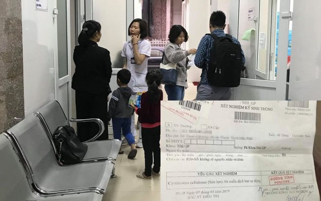 Người mẹ có 2 con cùng một lúc mắc sán lợn, chó mèo: ‘Cầm tờ giấy kết quả tôi rụng rời chân tay’ Ảnh 2