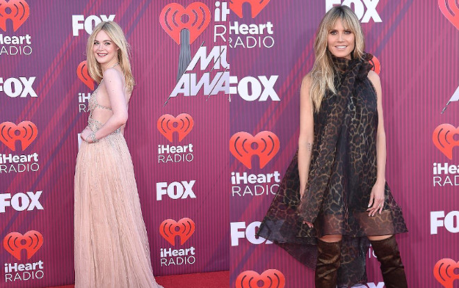 Siêu mẫu Heidi Klum và 'tiên nữ' Elle Fanning rực rỡ trong váy áo lung linh Ảnh 2
