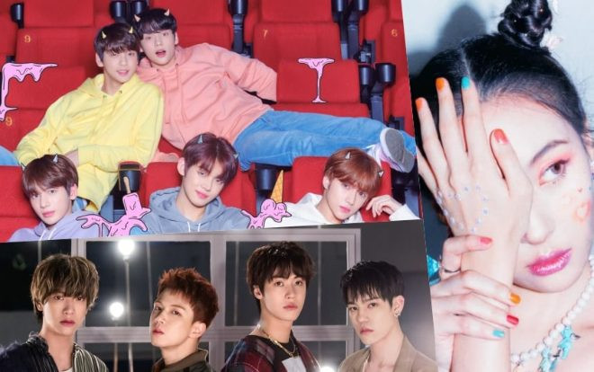 BXH Gaon tuần này: TXT vượt 2 đàn chị Sunmi và Hyomin (T-ara) Ảnh 2