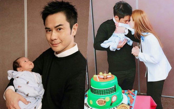 Trịnh Gia Dĩnh - Trần Khải Lâm hạnh phúc mừng đầy tháng 'quý tử' Rafael Trịnh Thừa Duyệt Ảnh 2