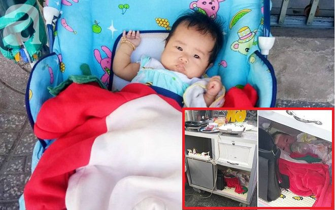 Người mẹ bán bánh đặt con nằm bú sữa dưới thùng xe để tiếp tục mưu sinh: 'Bé ngoan, biết thương mẹ nên ít quấy khóc lắm' Ảnh 2