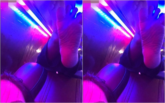 Cay cú 1 đêm không ngủ vì bị bạn đi đường gác chân lên ghế, cô gái chẳng được thương còn bị ném đá vì lý do này Ảnh 2