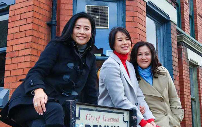 Cuộc hội ngộ của 3 nữ thần TVB Hồ Hạnh Nhi, Tuyên Huyên và Trần Tuệ San khiến hồi ức tuổi thơ ùa về Ảnh 2