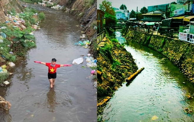 Những hình ảnh đẹp từ thử thách dọn rác - Trào lưu ý nghĩa nhất mạng xã hội Ảnh 2