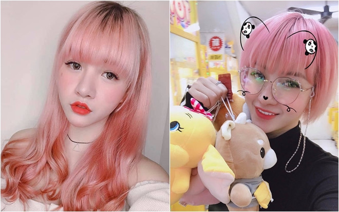 Truy lùng info cô nàng tóc hồng đã xinh đẹp lại còn là cao thủ gắp thú bông, tốn hơn chục triệu để luyện thành công Ảnh 2