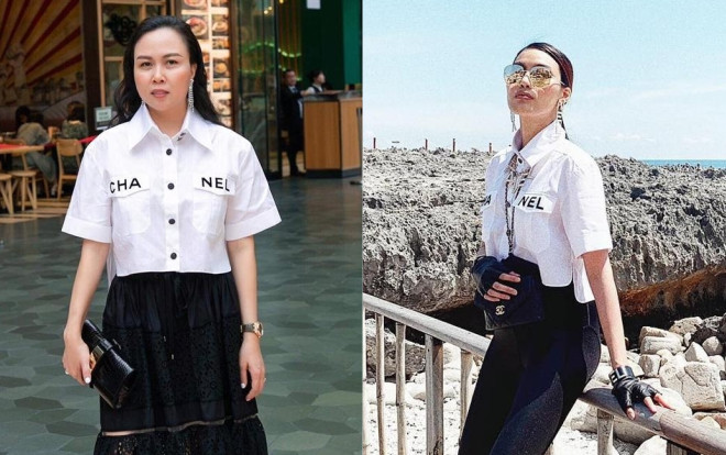 Lan Khuê và Phượng Chanel đụng hàng hiệu khiến fan được phen nhốn nháo Ảnh 2