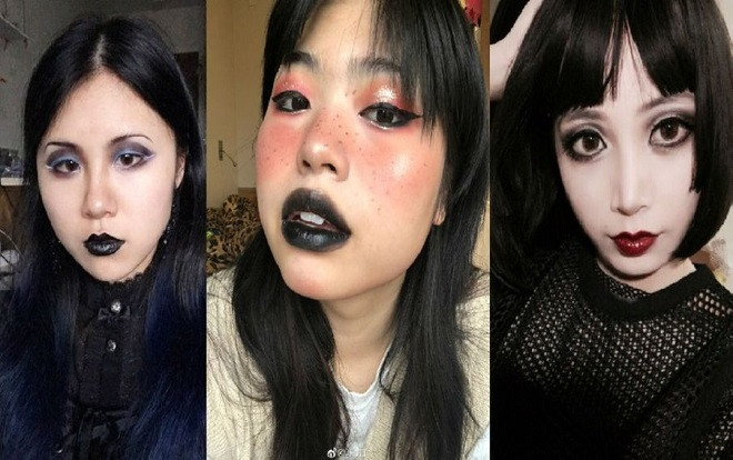 Phía sau trào lưu chụp ảnh phong cách môi thâm, mắt đậm của con gái Trung Quốc Ảnh 2