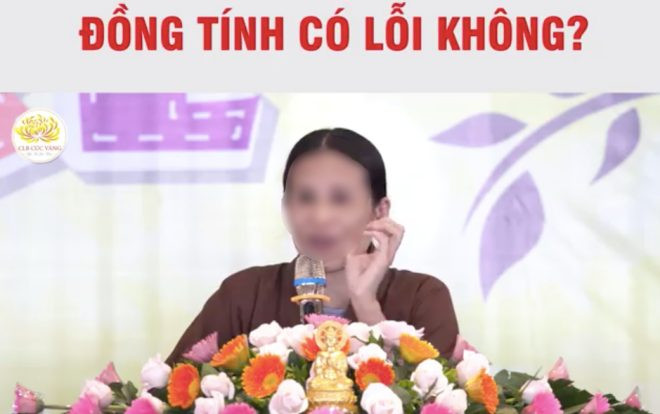 Phẫn nộ clip cô Yến rao giảng 'Tình yêu đồng tính là quả báo từ kiếp trước' và nên 'nắm tay người khác giới' để chữa Ảnh 2