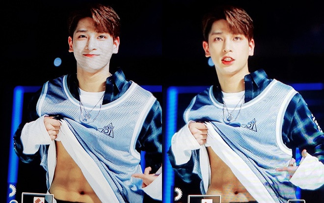 'Mất máu' trước màn khoe múi hấp dẫn của thực tập sinh PRODUCE X 101 Ảnh 2