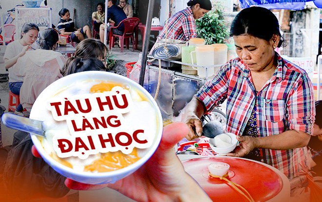 Hơn 20 năm 'gánh tàu hũ truyền thuyết' lưu giữ kỷ niệm cho bao thế hệ sinh viên Làng Đại học Ảnh 2