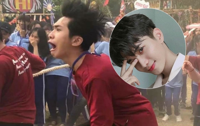 Quá đẹp trai: Chàng cổ động viên đắc lực với biểu cảm 'chu mỏ' khó đỡ khiến cư dân mạng truy lùng info Ảnh 2