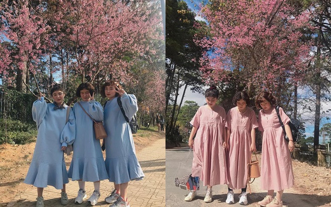 Chẳng cần người yêu, hội chị em mũm mỉm tự dắt tay nhau đi Đà Lạt, vẫn có bộ ảnh 'chất phát ngất' Ảnh 2