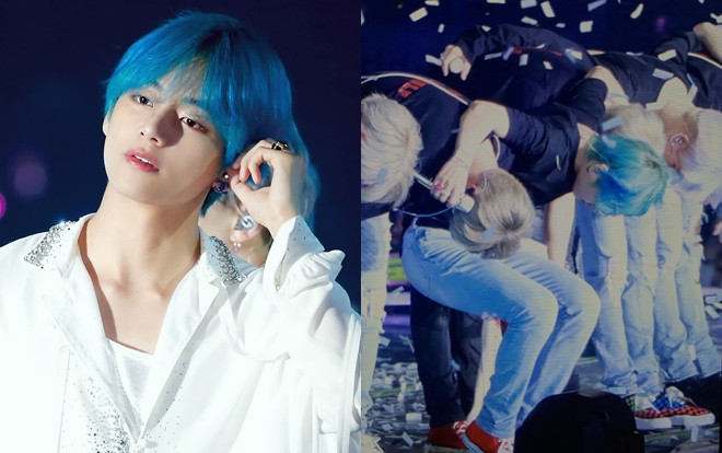 Fan 'quặn lòng' xót xa trước hình ảnh 'sức cùng lực kiệt' của V (BTS) trong concert tại Hong Kong Ảnh 2