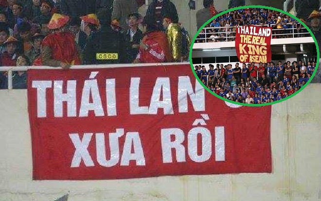 CĐV Thái Lan hừng hực tâm thế khẳng định 'Thái Lan mới đích thực là vua bóng đá Châu Á', CĐV Việt Nam 'thừa thắng xông lên' đáp trả Ảnh 2