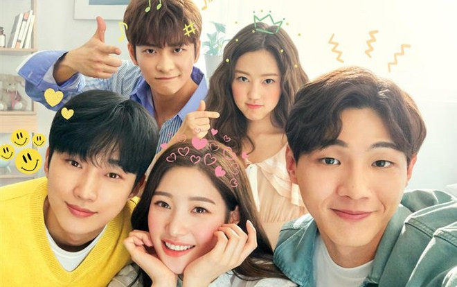 'Because It’s My First Love' của Ji Soo, Jin Young (B1A4), Kang Tae Oh và Chae Yeon (DIA) phát hành poster cực dễ thương Ảnh 2