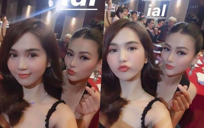 Miss Earth Phương Khánh bất ngờ đọ sắc với 'chị gái nuôi' Ngọc Trinh sau 5 năm xa cách, fan được phen nhốn nháo Ảnh 2