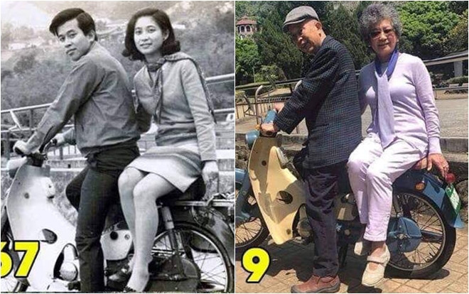 Bức ảnh check in ‘ngày ấy - bây giờ’ hot nhất MXH: 52 năm một cuộc tình, sự thuỷ chung khiến ai cũng ngưỡng mộ Ảnh 2