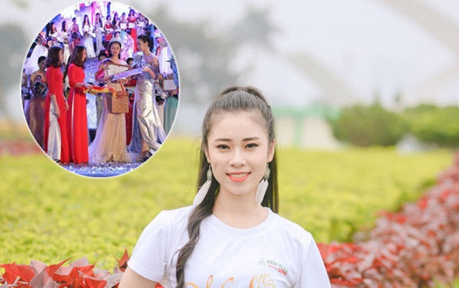 Nhan sắc đời thường xinh như mộng của Hoa khôi ngành Dược vừa được HH Đỗ Mỹ Linh trao vương miện Ảnh 2