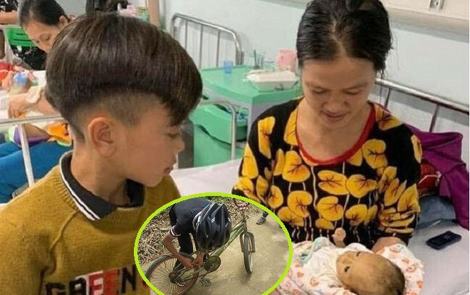 Chiếc xe đạp không phanh của cậu bé vượt hơn 100km từ Sơn La xuống Hà Nội thăm em được hỏi mua với giá 13 triệu đồng Ảnh 2