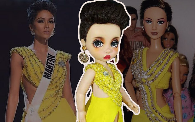 Có ai sướng như H'Hen Niê: Hoa hậu sở hữu bộ sưu tập 'bản sao' từ búp bê đáng yêu đến tượng sáp bá đạo Ảnh 2