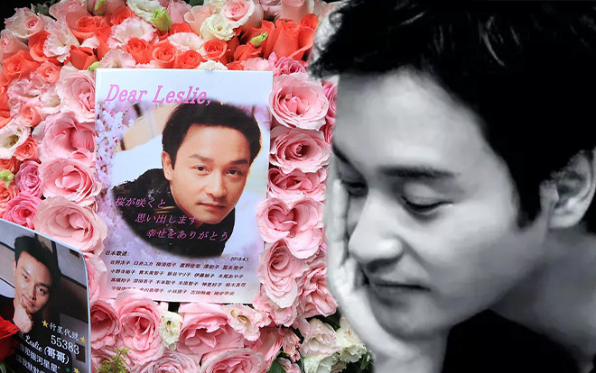 Những lẵng hoa và tâm thư dành cho 16 năm ngày mất của Trương Quốc Vinh: Thương nhớ, Leslie - Thiên thần của chúng tôi Ảnh 2