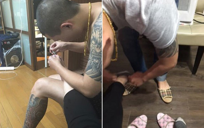 Vợ mang thai vất vả, chồng chăm sóc tới tận 'chân tơ kẽ tóc' khiến nhiều chị em chạnh lòng Ảnh 2