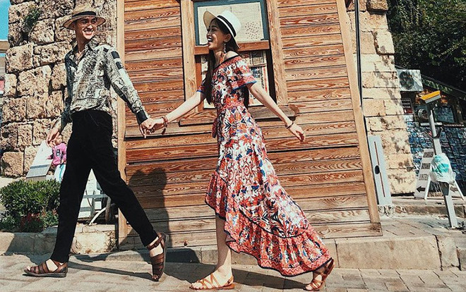 Bình An đưa Phương Nga đi 'cùng trời cuối đất', ghi lại 'hành trình tình yêu' đáng ngưỡng mộ thế này! Ảnh 2