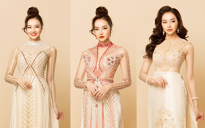 Chọn áo dài cưới xuyên thấu gợi cảm mà vẫn thật sang cho cô dâu đẹp như nữ thần Ảnh 2