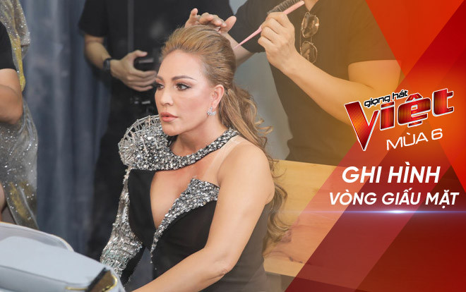 Hết hát lip-sync đến nhảy múa thị phạm, Thanh Hà xứng đáng là HLV lăn xả nhất vòng Giấu mặt Ảnh 2