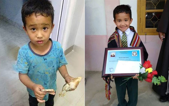 Dốc hết tiền đưa gà con bị thương tới bệnh viện, bé trai 6 tuổi lay động dân mạng nhận bằng khen Ảnh 2