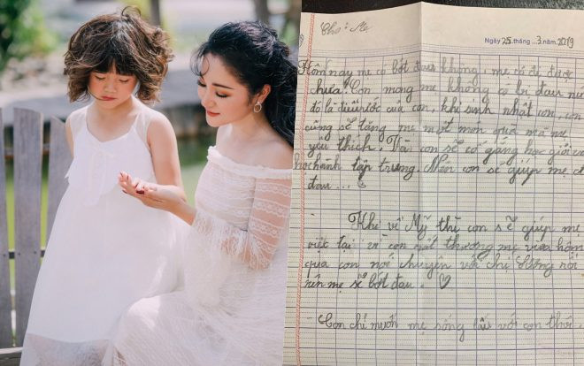 Thuý Nga tiết lộ bức thư tình cảm của con gái sau khi mẹ bị tai nạn Ảnh 2