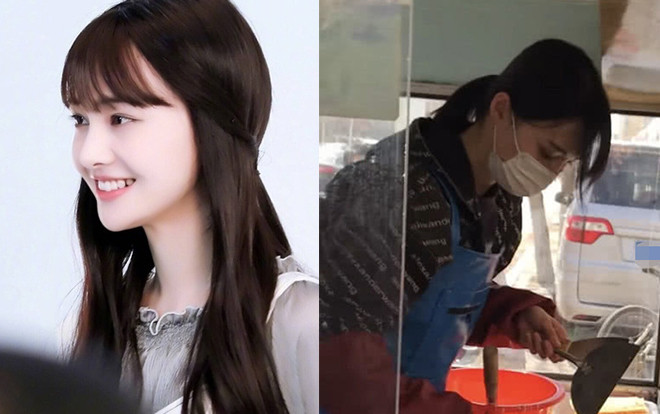 Trịnh Sảng ghi điểm, gây xúc động khi âm thầm làm công ích, rán bánh miễn phí cho công nhân Ảnh 2