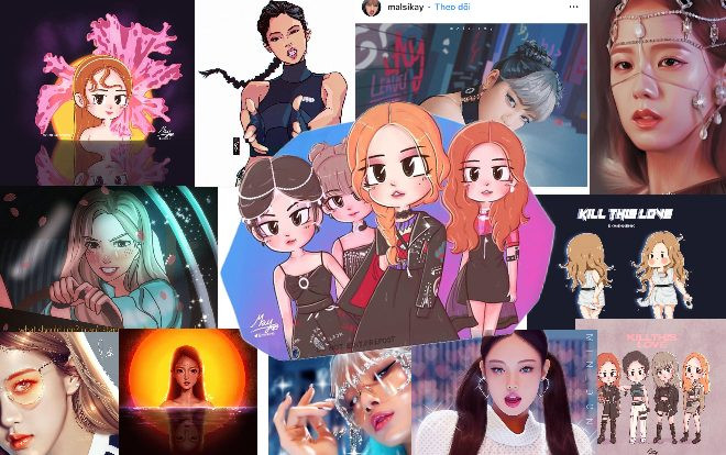 Nhìn loạt fanart đỉnh cao MV Kill This Love: Fan BlackPink tài năng giống như idol họ vậy! Ảnh 2