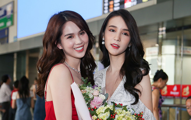 HOT: Không phải Hương Giang, Ngọc Trinh bất ngờ đón hoa hậu chuyển giới Yoshi đến TP.HCM Ảnh 2