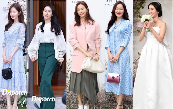 Đám cưới Lee Jung Hyun: Lần đầu xuất hiện sau tin hẹn hò, Son Ye Jin đọ sắc với Seohyun và vợ Jang Dong Gun Ảnh 2