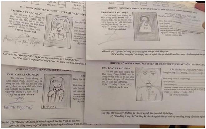 Dở khóc dở cười với những lỗi 'một bước sai vạn dặm đau' trong hồ sơ thi Đại học của học sinh lớp 12 Ảnh 2