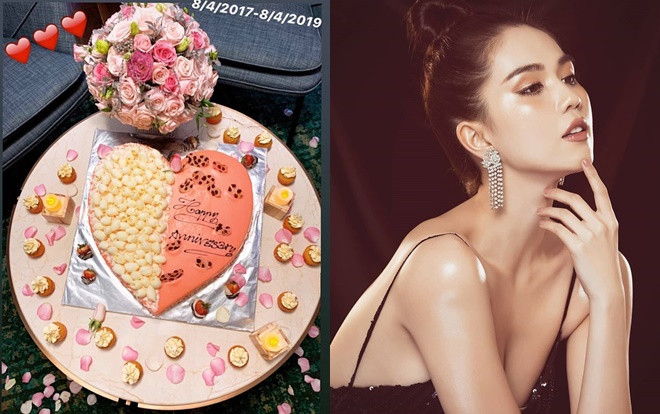 Ngọc Trinh và bạn trai kỉ niệm 2 năm yêu nhau đầy ngọt ngào Ảnh 2