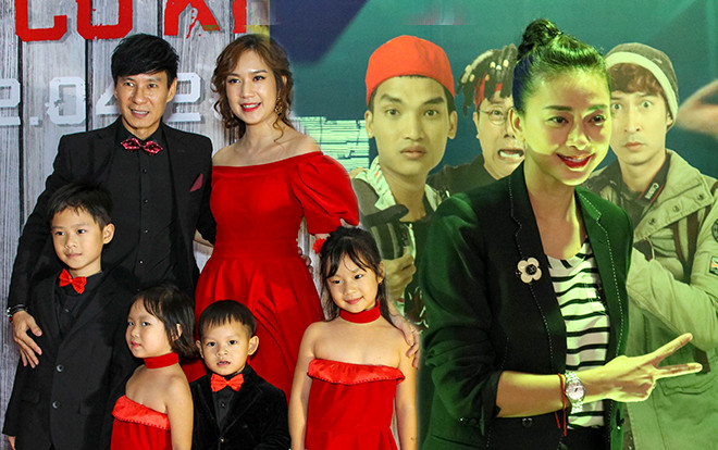 Vợ chồng Lý Hải, Chúng Huyền Thanh, Huy Khánh dẫn đàn con đến họp báo phim, Ngô Thanh Vân bất ngờ xuất hiện Ảnh 2