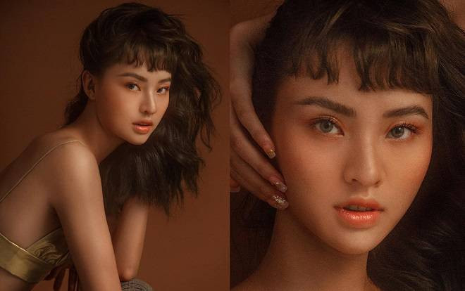 Cô nàng đẹp cuốn hút xuất hiện trong MV mới nhất của ca sĩ Trọng Hiếu chẳng ai khác chính là Hoa khôi Đại học Sài Gòn Ảnh 2