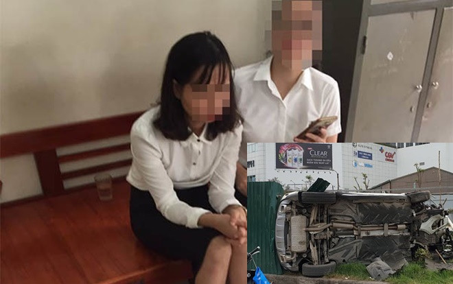 Nữ tài xế Mercedes tông hàng loạt xe máy ở gầm cầu Mai Dịch khai do đạp nhầm chân ga Ảnh 2
