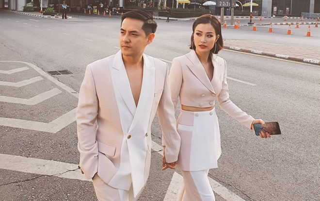 Đông Nhi và Ông Cao Thắng diện đồ đôi chất lừ Ảnh 2