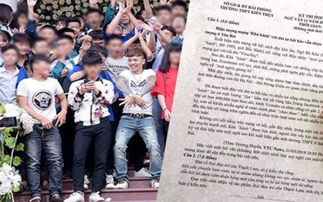 Đề thi giỏi văn ở Hải Phòng: Không phải thích làm thế nào thì làm Ảnh 2