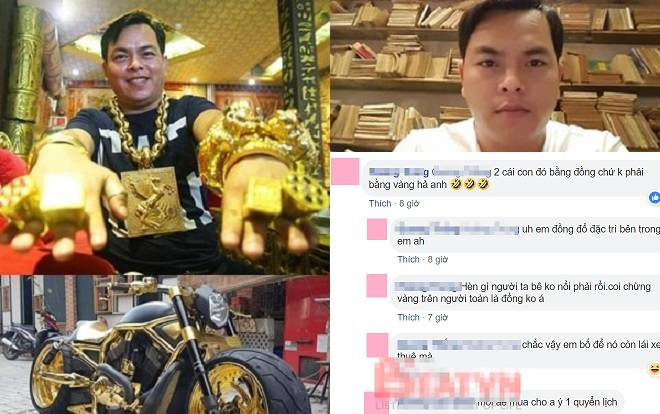 Phúc XO bị thợ kim hoàn tố xù nợ 50 triệu nhiều lần đòi vẫn 'mặt dày' không trả, số đồ phong thủy đều là… vàng giả Ảnh 2