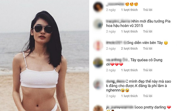 Hiếm hoi đăng ảnh gợi cảm, á hậu Thùy Dung nhận được comment đầy bất ngờ Ảnh 2