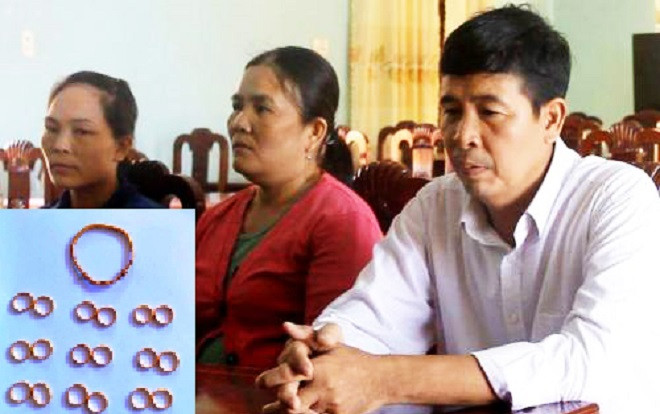 Chia gần 28 chỉ vàng lẫn trong bao lúa cho ba người làm công Ảnh 2